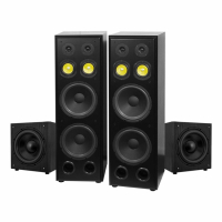 System One H212B med dubbla W120 subwoofers, Högtalarpaket 2.2