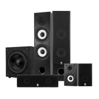 System One HCS-26B Högtalarpaket 5.1, svart