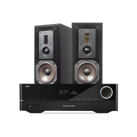 Harman Kardon HK3700 & Dynavoice Definition DX-5, svart par