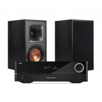 Harman Kardon HK3700 & Klipsch R-51M, svart par