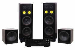 Harman/Kardon HK3700 & System One H212B med dubbla W-15