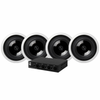 System One SC4B hgtalarvxel & 2 par Magnat ICP82 Inbyggnadshgtalare