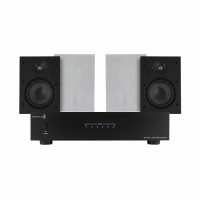 Dayton Audio MA1240a & 2 par System One IW690 Inbyggnadshgtalare