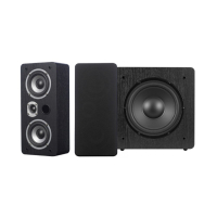 Dynavoice Magic LCR-4 EX v.3 med Challenger Sub 8 Högtalarpaket 2.1 Svart