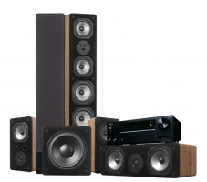 Onkyo TX-NR575E & Dynavoice Challenger M-65 EX v4 Hembiopaket 5.1, ek
