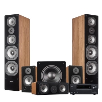 Dynavoice Challenger M-85 EX v.4 Högtalarpaket 5.1, ek med Onkyo TX-NR686E