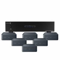 Dayton Audio MA1240 & Yamaha WXAD-10, 6-zons system