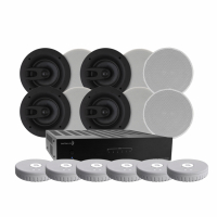 Dayton Audio MA1260, 6 st Audio Pro Link-1 & 4 par System One IC670 + 2 st DLS IC646 fr hemmet