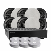 Dayton Audio MA1260, 6 st Audio Pro Link-1 & 4 par Magnat ICQ82 + 2 st ICQ262 för hemmet