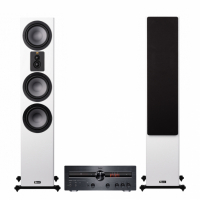 Magnat MA900R & Signature 607 Vita Stereopaket Golvhögtalare