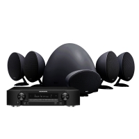 Marantz NR1509 & KEF E305 högtalarpaket 5.1, svart