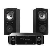 Marantz M-CR511 & Dynavoice Challenger S-5 EX v4 Svarta, stereopaket