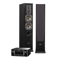 Marantz M-CR612 & Dynavoice Definition DF-5, svart par