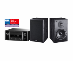 Marantz MCR-612 Svart & Magnat Monitor S30 Stereopaket Stativhögtalare