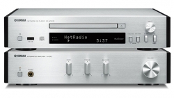 Yamaha A-670 & CD-NT670D stereopaket, silver