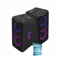 Klipsch Miami, brbar partyhgtalare med Bluetooth & mikrofon 2-PACK