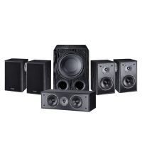 Magnat Monitor S10B Högtalarpaket Hemmabio 5.1 Svart