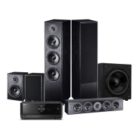 Yamaha RX-V6A & Magnat Monitor S70 Hemmabiopaket 5.1 Svart