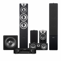 Marantz NR1510 & Dynavoice Magic F-7 EX v3 Hemmabiopaket 5.1, svart
