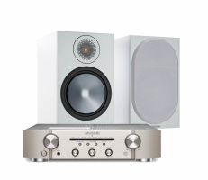 Marantz PM6007 Silver & Monitor Audio Bronze 100 6G Vita, stereopaket