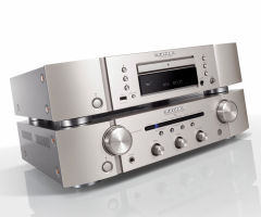 Marantz PM6007 Svart & Monitor Audio Bronze 100 6G Svarta, stereopaket