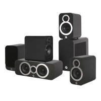 Q Acoustics 3010i Hgtalarpaket Hemmabio 5.1 Svart