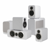 Q Acoustics 3010i Hgtalarpaket Hemmabio 5.1 Vitt