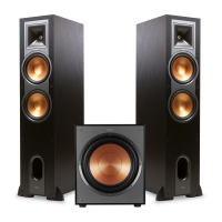 Klipsch R-28F med R-120SW Högtalarpaket 2.1, svart