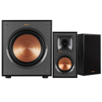 Klipsch R-51M med R-100SW Högtalarpaket 2.1, svart