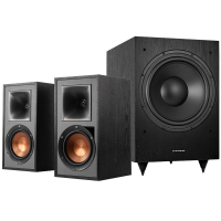Klipsch R-51PM & Dynavoice Magic MW10 Högtalarpaket 2.1, svart