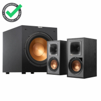 Klipsch R-51PM & Klipsch R12-SW Högtalarpaket 2.1, svart