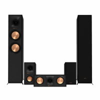 Klipsch Reference R-600F Högtalarpaket Hemmabio 5.0 Svart