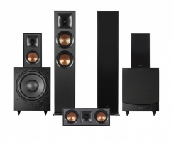 Klipsch R-620F högtalarpaket 5.2, svart