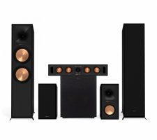 Klipsch Reference R-800F med R-120SW Högtalarpaket Hemmabio 5.1
