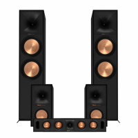 Klipsch R-800F Högtalarpaket Hemmabio 5.0 Svart
