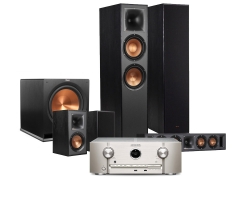 Marantz SR5013 & Klipsch R-820F högtalarpaket 5.1 med R-115SW