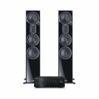 Yamaha R-N1000A & Signature S507 Stereopaket Golvhögtalare