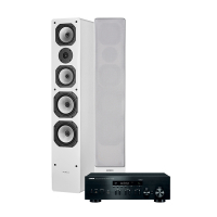 Yamaha MusicCast R-N402D & Dynavoice Challenger M-65 EX v4 Vita, stereopaket
