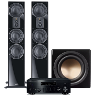 Yamaha MusicCast R-N803D med Magnat Signature 507 & Dynavoice Thunder T-12