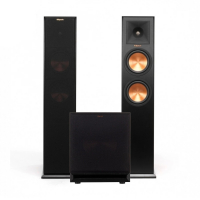 Klipsch RP-260F & SPL-120 Högtalarpaket 2.1, svart