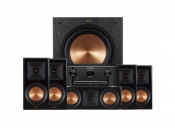 Marantz SR5014 & Klipsch RP-600M högtalarpaket 5.1, svart