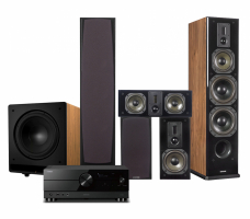 Yamaha Aventage RX-A2A & Dynavoice Definition DF-8 Högtalarpaket 5.1 med CSB-V12, ek