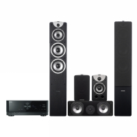 Yamaha RX-V4A & Dynavoice Magic F-7 EX v3 Hemmabiopaket 5.1 Svart