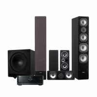 Yamaha RX-V4A & Dynavoice Challenger M-65 EX v4 Hemmabiopaket 5.1 Svart