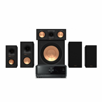 Yamaha RX-V4A & Klipsch Reference R-50M Hemmabiopaket 5.1 Svart