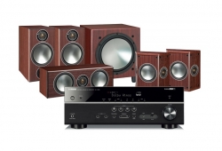 Yamaha RX-V585 & Monitor Audio Bronze 2 högtalarpaket 5.1 rosemah