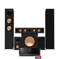Yamaha RX-V6A & Klipsch Reference R-600F Hemmabiopaket 5.1 Svart