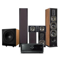 Yamaha RXV-6A & Dynavoice Definition DF-8 Högtalarpaket 5.1 med CSB-V12, ek