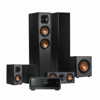 Yamaha RXV-6A & Klipsch R-620F Högtalarpaket 5.1, svart