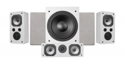 Dynavoice Challenger S-5 EX v4 Högtalarpaket 5.1, vitt